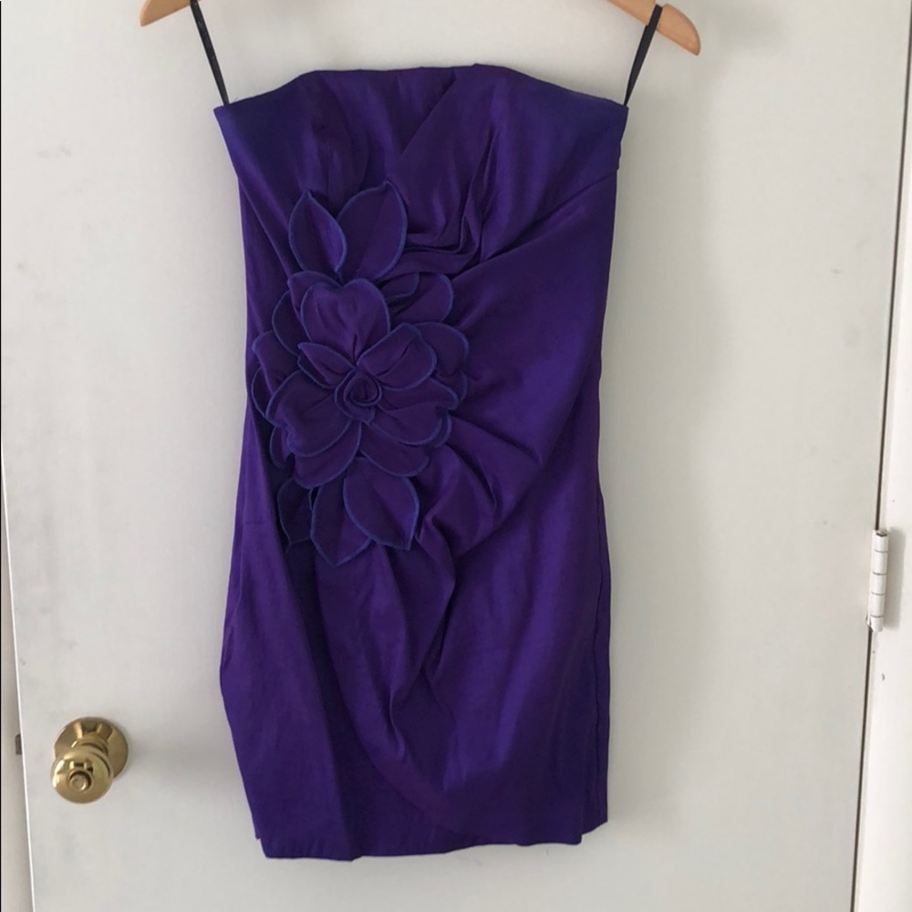 Jessica Mclintock strapless dress